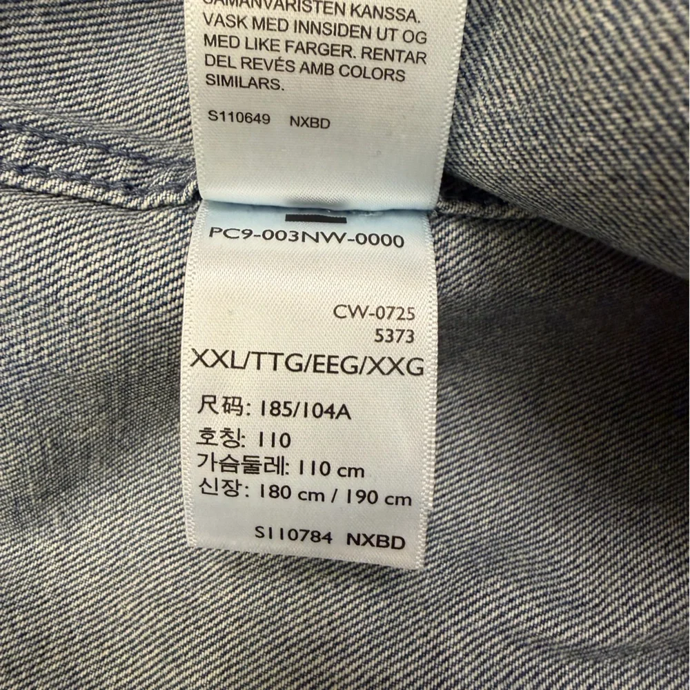 Levi’s Truckee Denim Overshirt Men’s XXL NWT Workwear Shirt Jacket